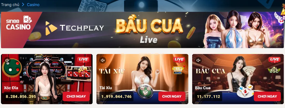 Tài xỉu sin88